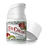 Eye Cream - Eye Cream for Dark Circles and Puffiness, Under Eye Cream, Anti Aging Eye Cream Reduce Fine Lines and Wrinkles, Rosehip and Hibiscus Botanicals - 1.7oz