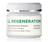 ANNEMARIE BÖRLIND – LL REGENERATION Eye Wrinkle Cream – Natural Vitamin C + E Anti Aging Eye Cream with LL BIOCOMPLEX for Smoothed, Brighter, and Plump Skin With New Elasticity – 1.1 Oz