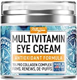 Maryann Organics Eye Cream - Natural Formula with Hyaluronic Acid, Vitamin E & Aloe Vera - Made in USA - Anti Aging Cream for Women - Cleanse, Moisturize, and Protect Your Skin